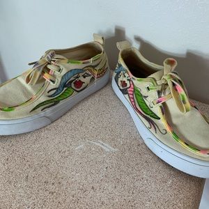 Beautiful Hand Painted Sneakers